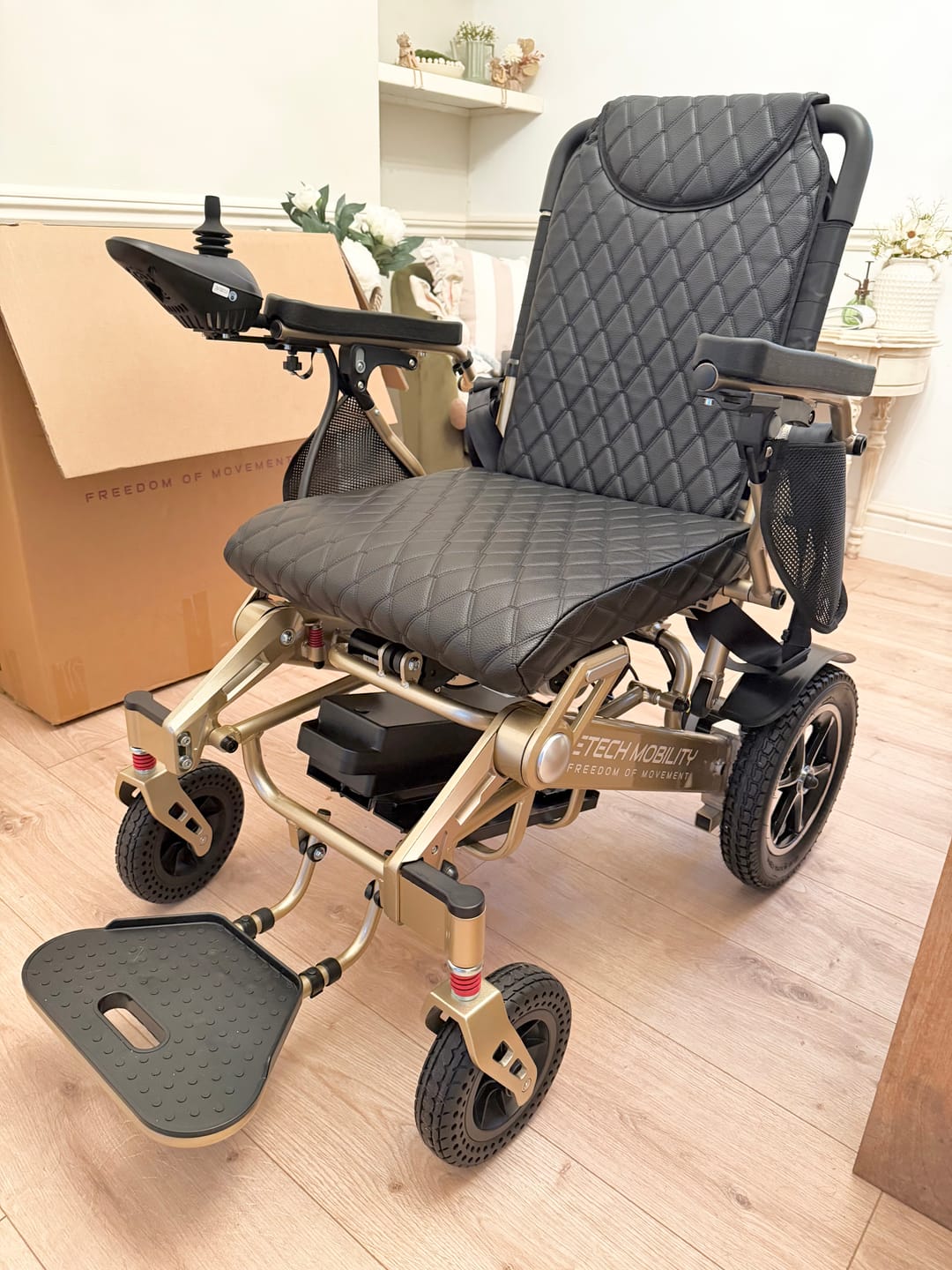 Customer photo review of Automatic Folding Electric Wheelchair | Remote Control | Freedom Pro AF