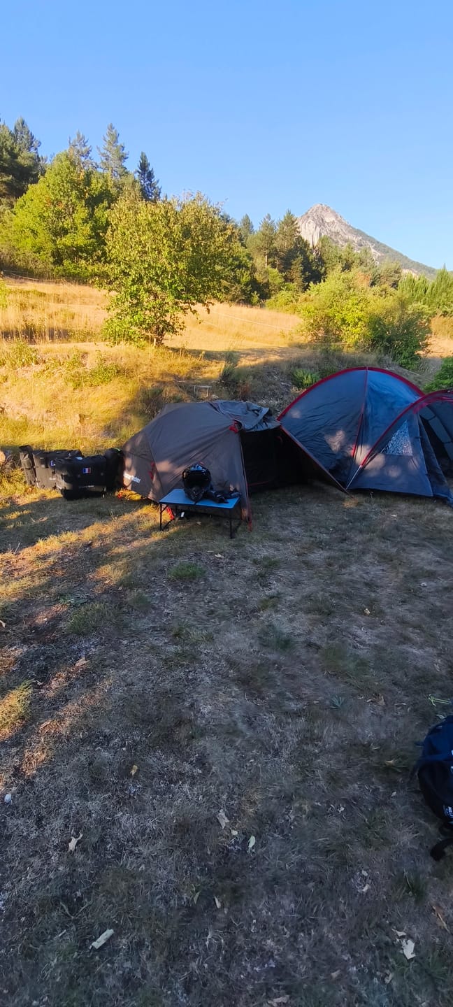 Customer photo review of ADVTent - Adventure Motorcycle Tent