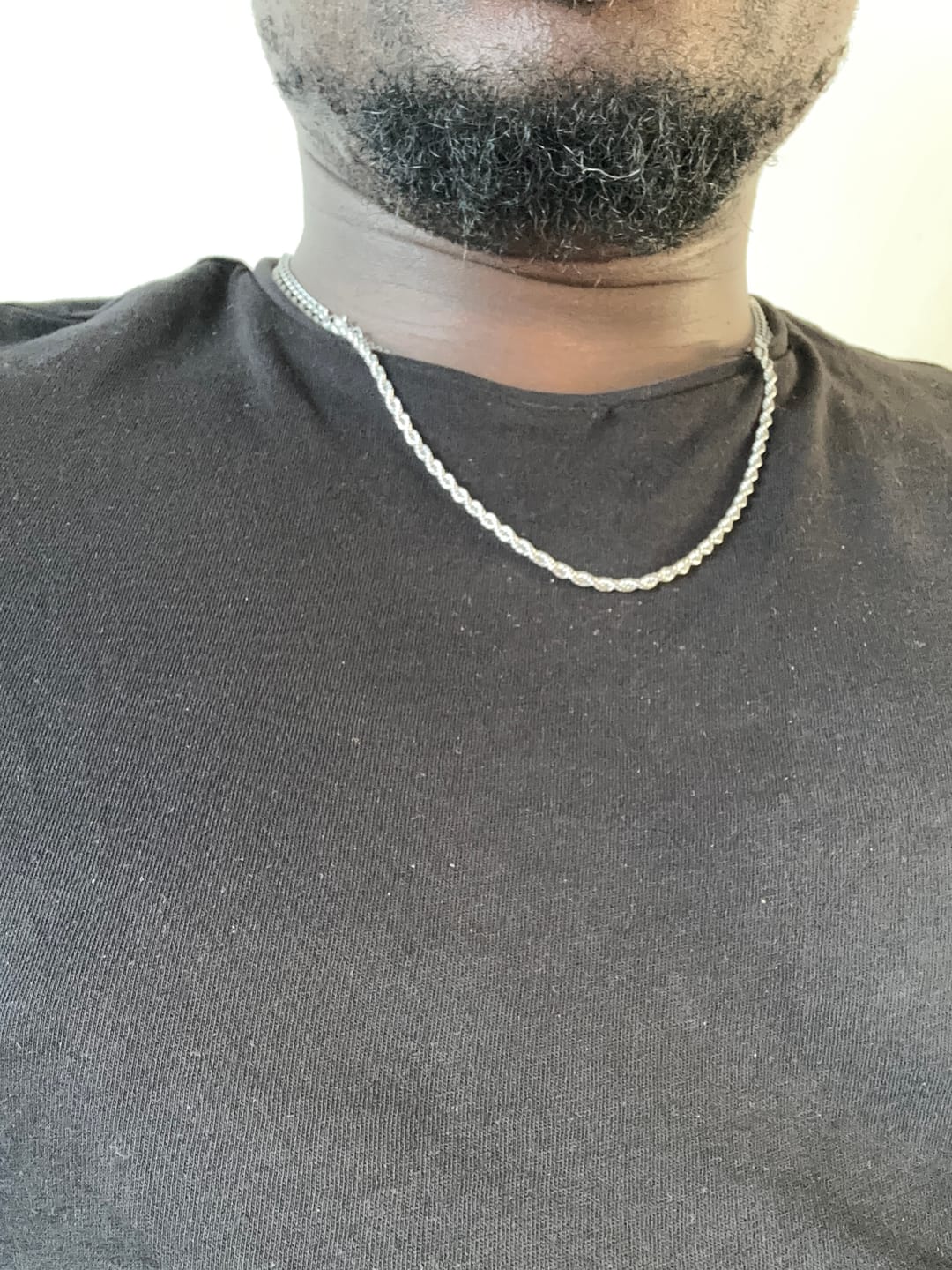 Customer photo review of ROPE 3MM (SILVER)