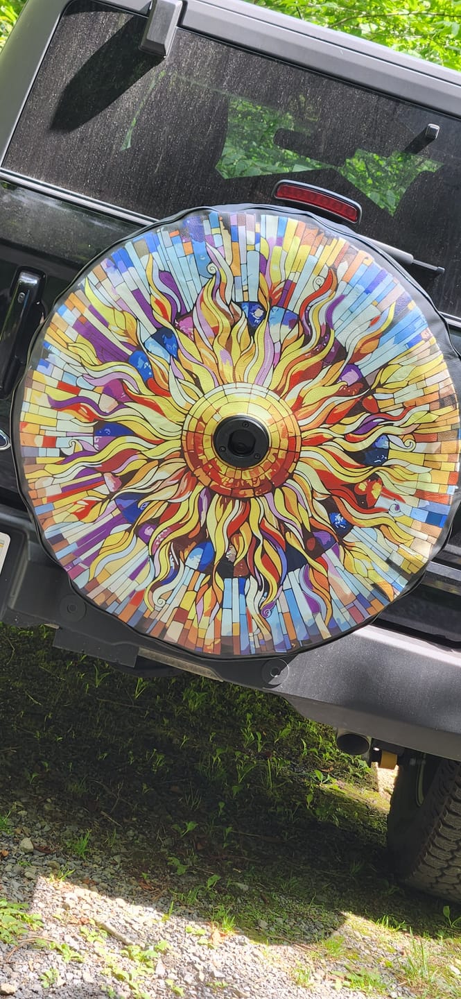 Customer photo review of CUSTOM Ford Bronco Tire Cover