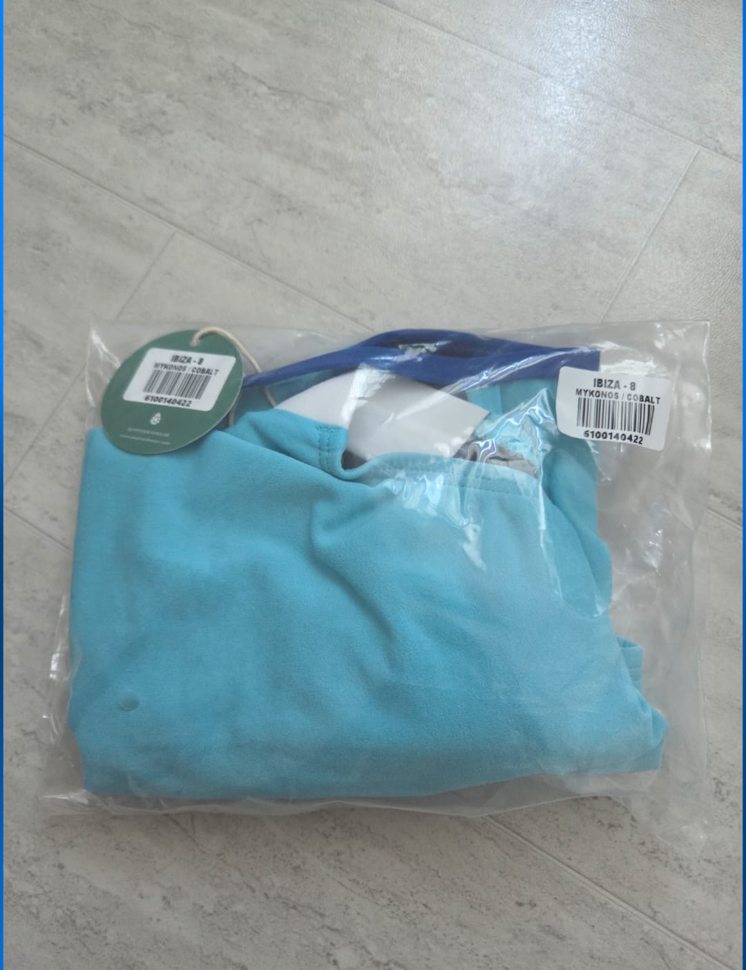 Customer photo review of IBIZA ONE PIECE - Mykonos|Cobalt