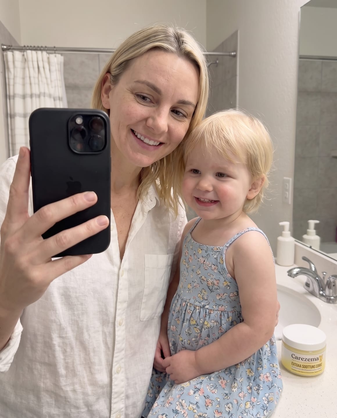 Customer photo review of Korean Honey Eczema-Soothing Cream for your kids