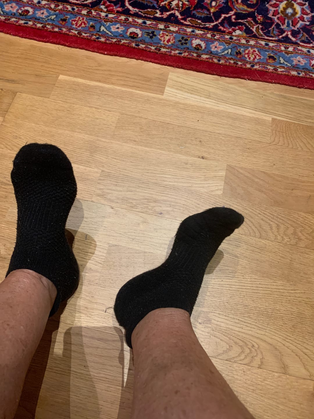 Customer photo review of Ankelstrumpor i bambu med mild kompression