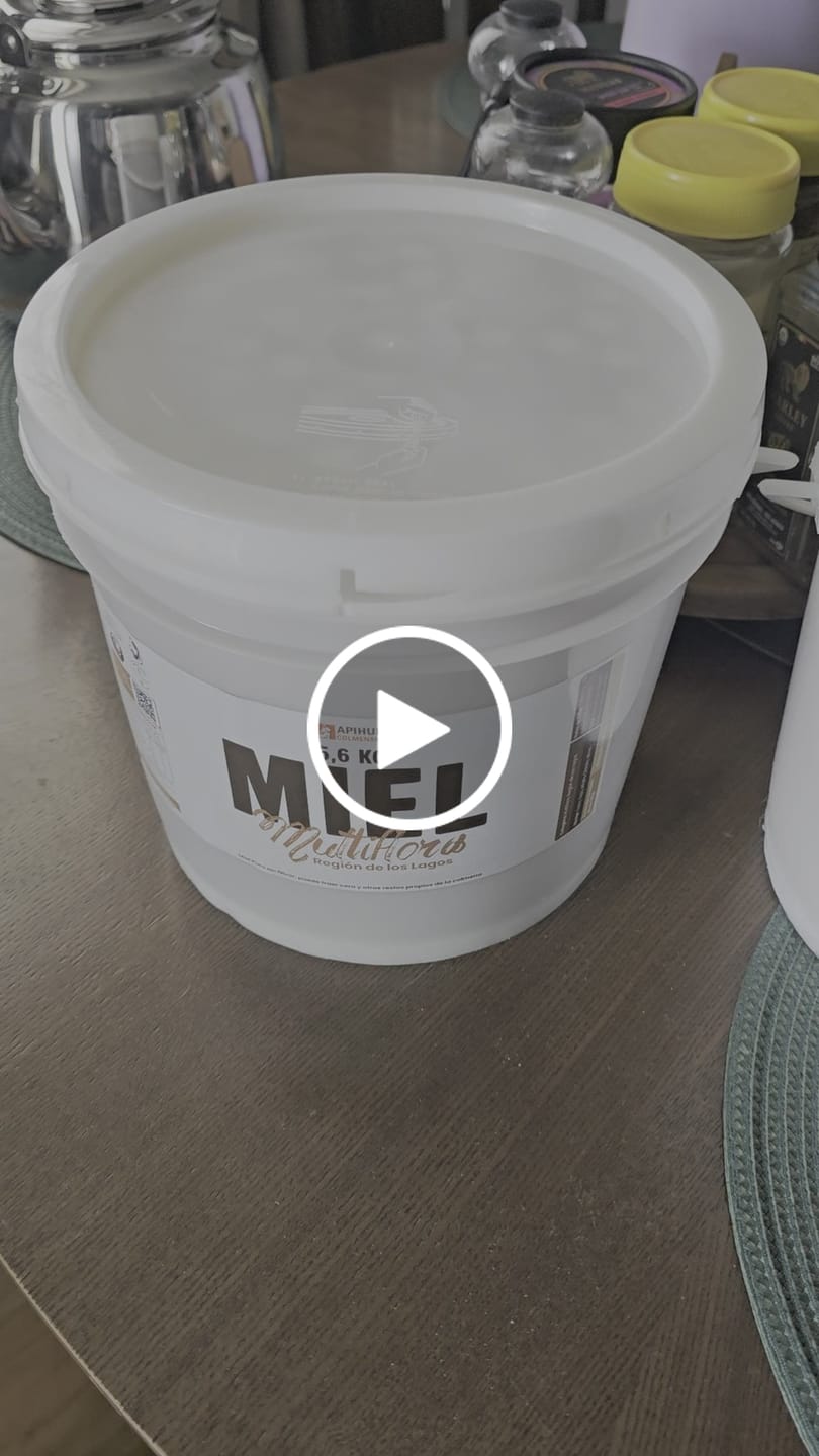 Customer video review of Balde Miel Multiflora Valle del Maipo 5,6Kg