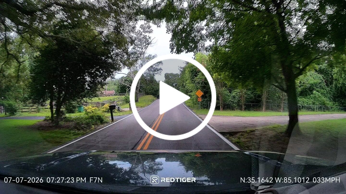 Customer video review of F7N 4K Dual Front and Rear Dash Cam with 64GB Card