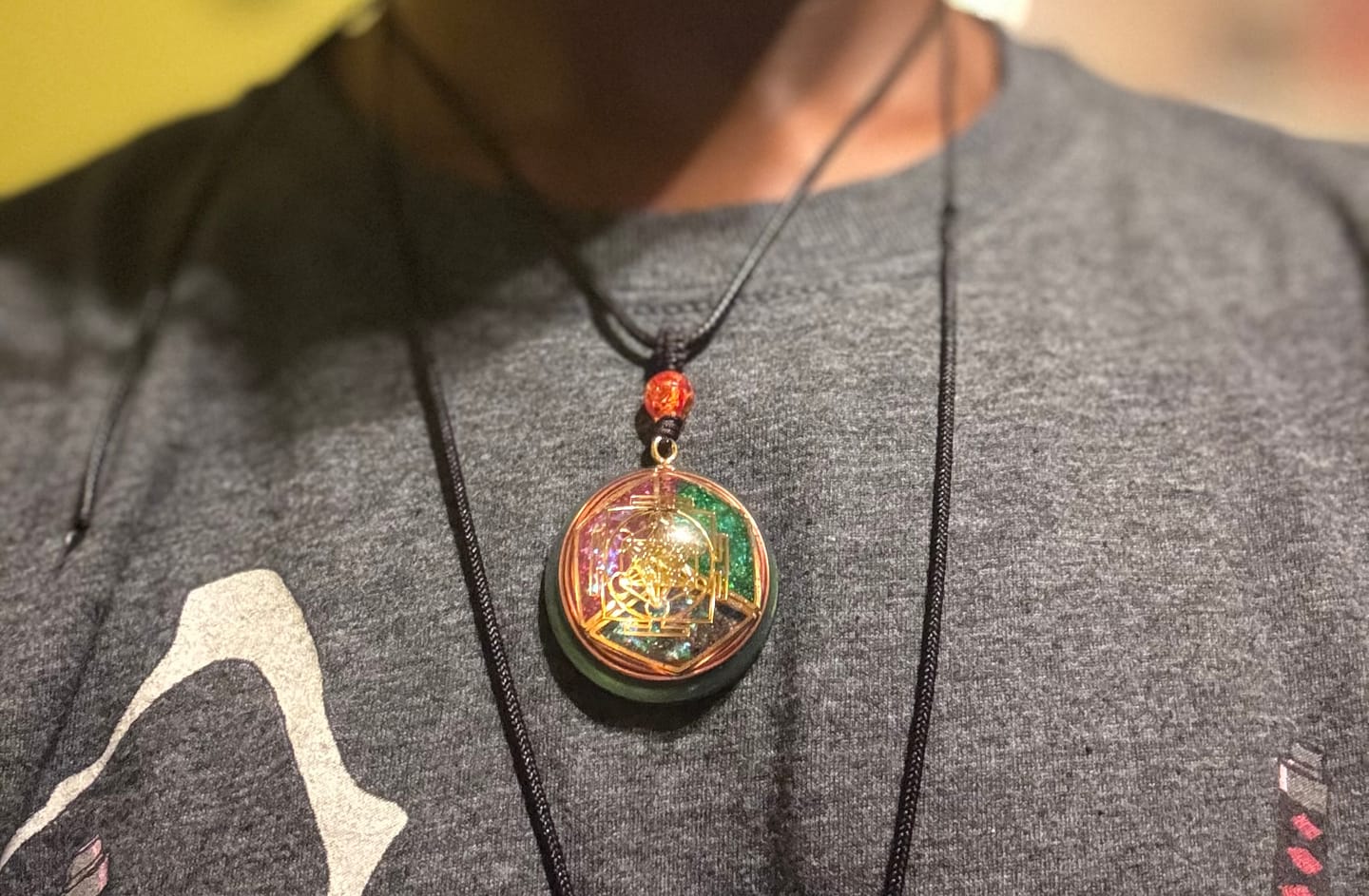 Customer photo review of Magnetic Energy Talisman