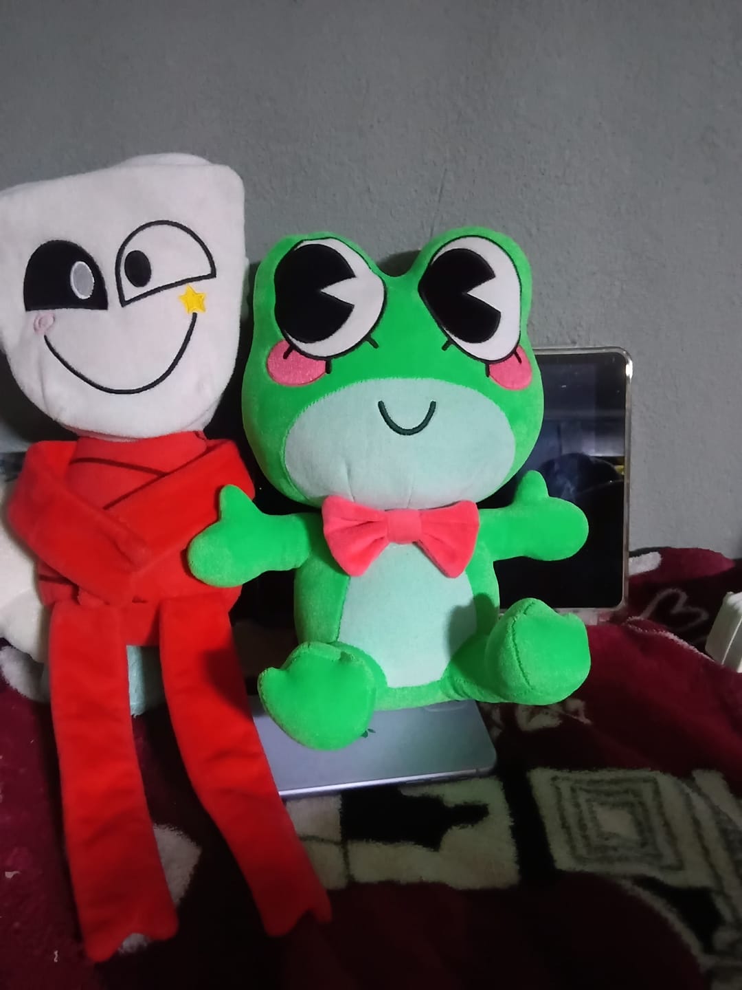 Customer photo review of Ribbit Plush