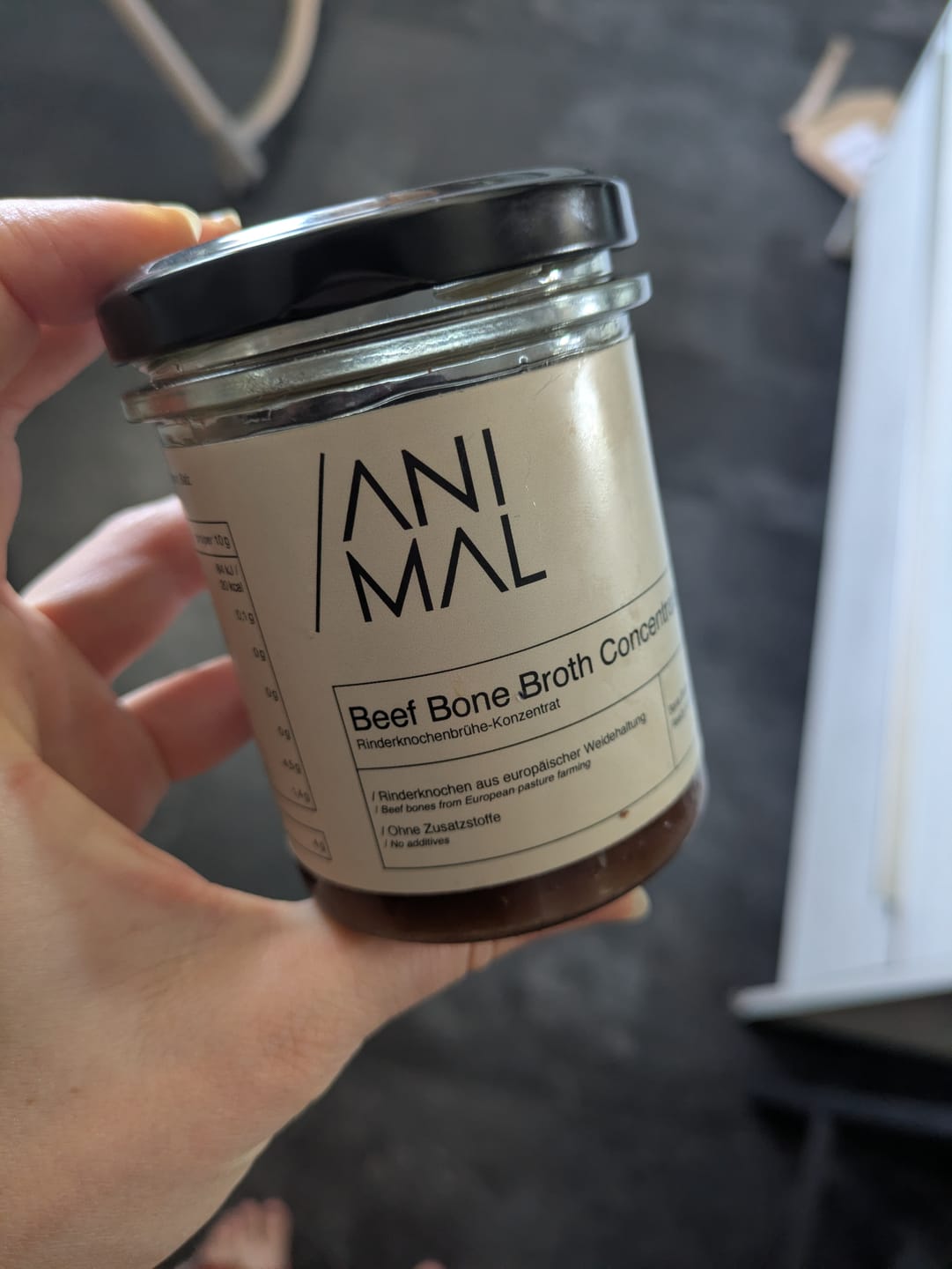 Customer photo review of Knochenbrühe Konzentrat 220g