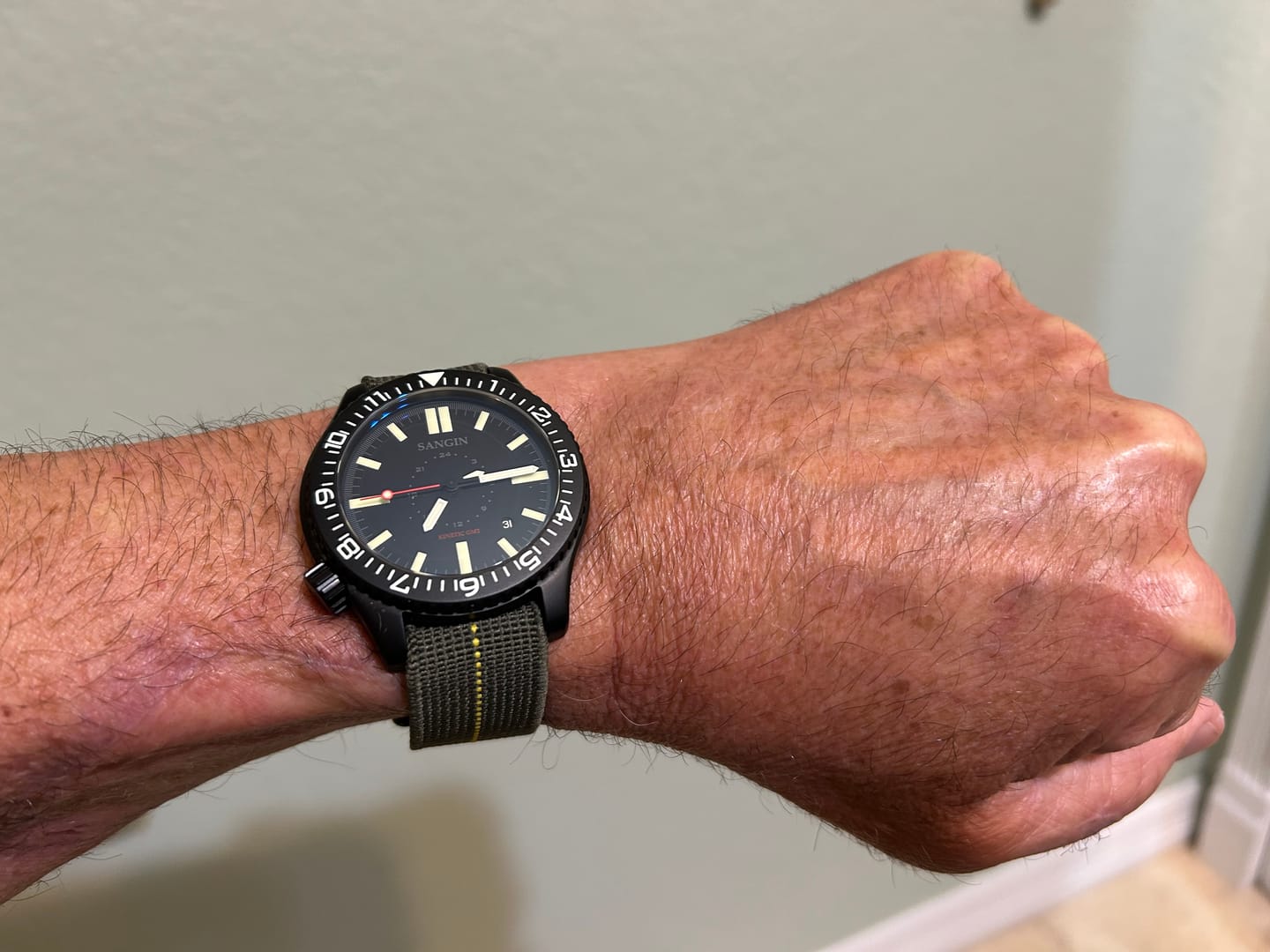 Customer photo review of The WOE-ZA Commando Strap