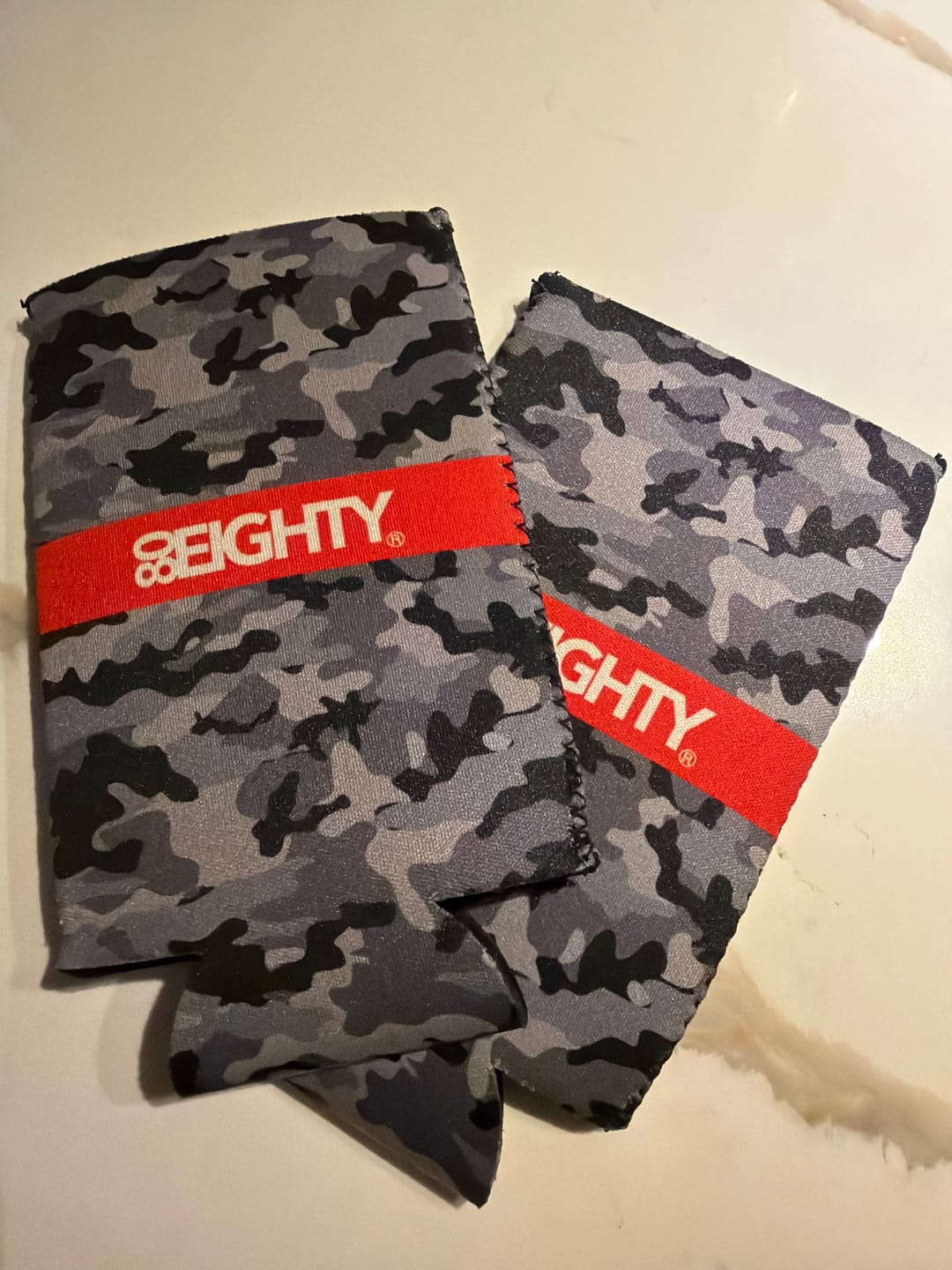 Customer photo review of 80Eighty® Camo Slim Koozie