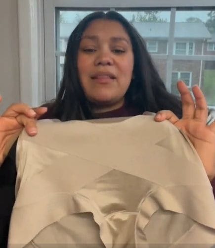 Customer photo review of Postpartum Recovery Brief — 360° Compression