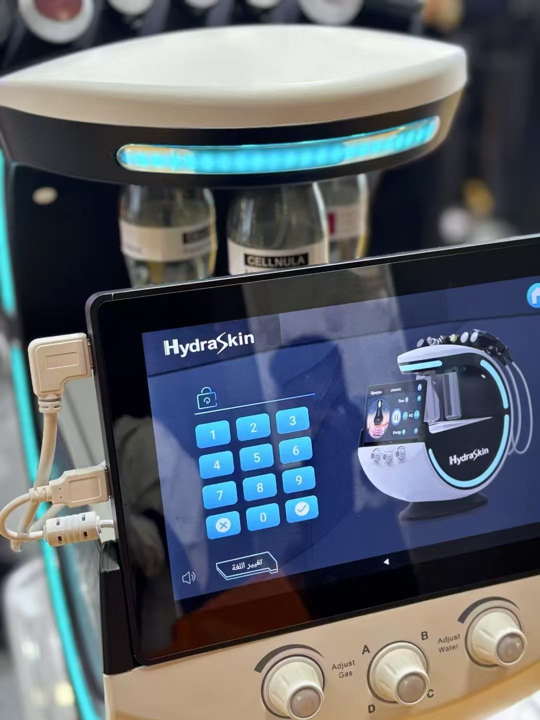 Customer photo review of HydraSkin AI 6-in-1 Smart Facial Treatment System