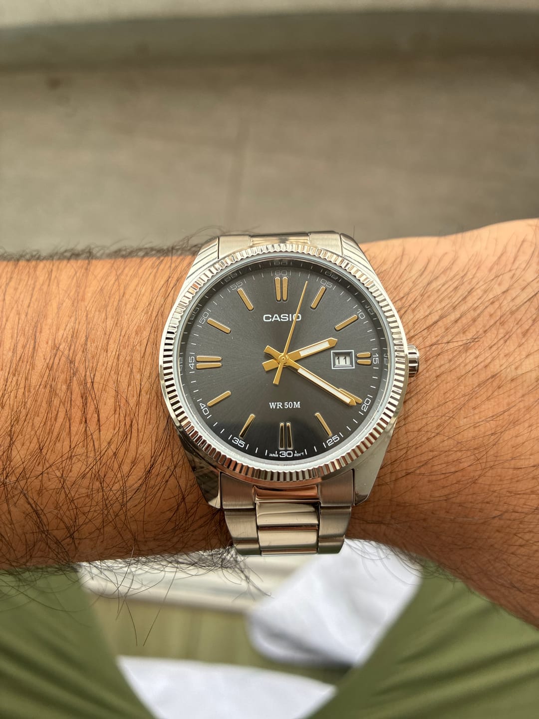 Customer photo review of Reloj Casio Análogo MTP-1302D-1A2V Negro 38,5mm