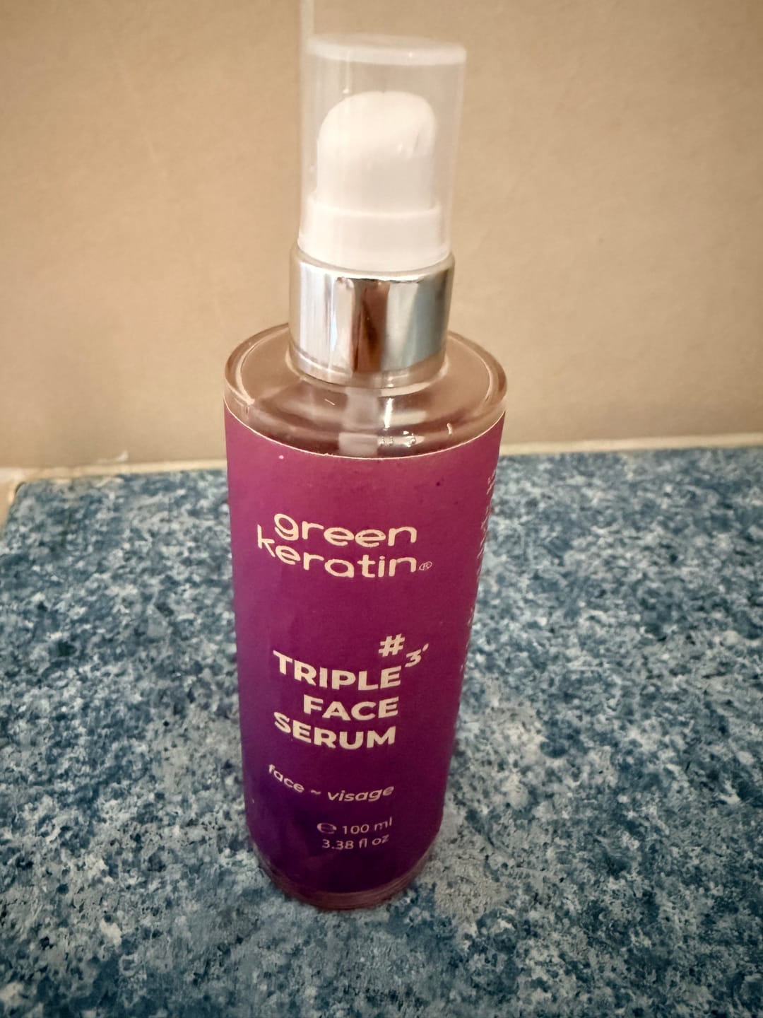 Customer photo review of Triple 3 - Sérum pour le visage #FF