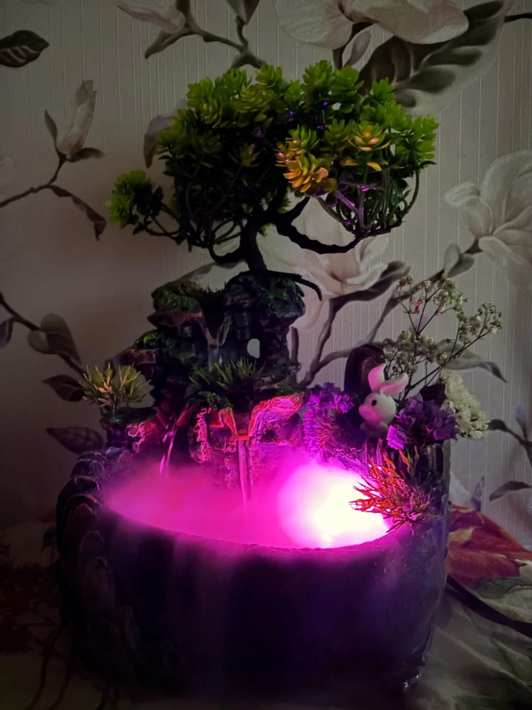 Customer photo review of LED Feng Shui Waterfall Fountain