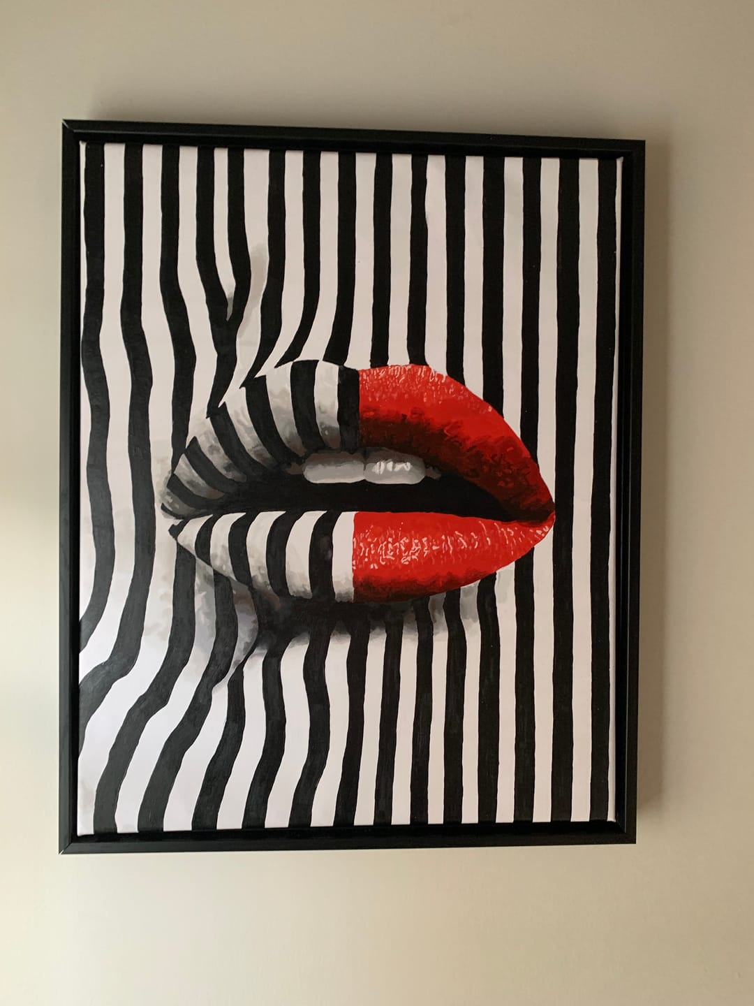 Customer photo review of Bold Expression | Paint by Number