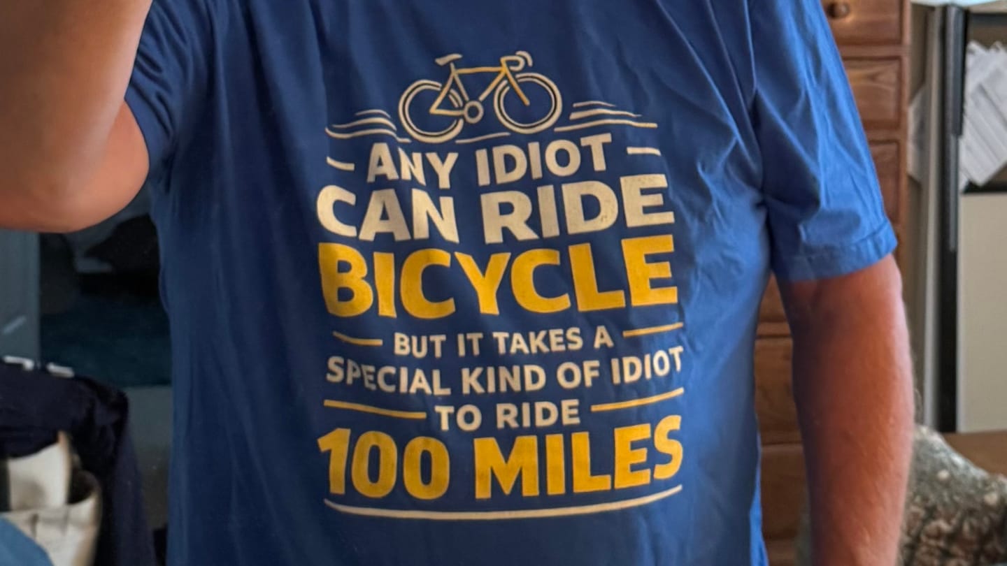 Customer photo review of Keep Moving Premium T-Shirt
