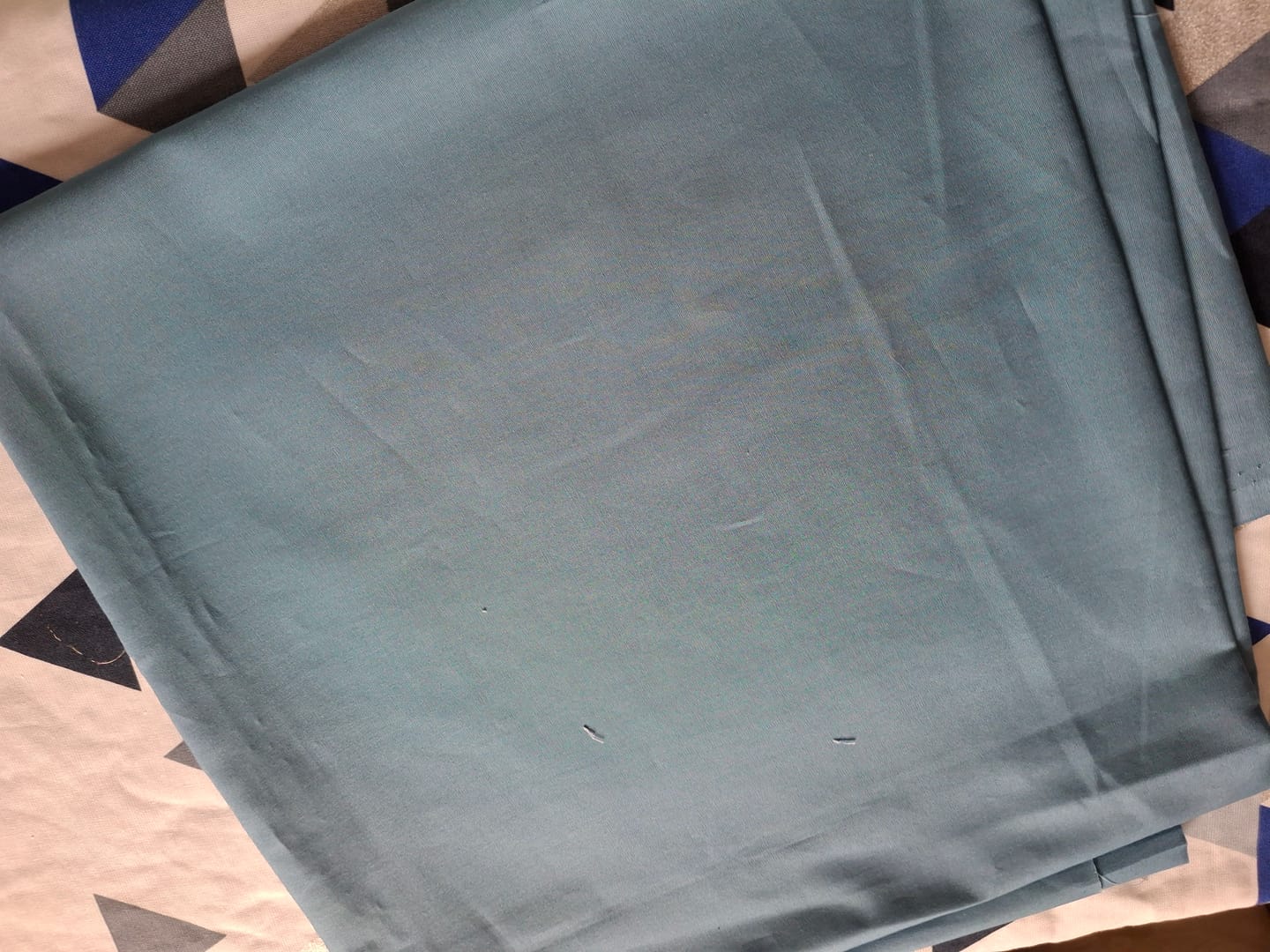 Customer photo review of Plain Rose & Hubble Cotton Poplin Fabric