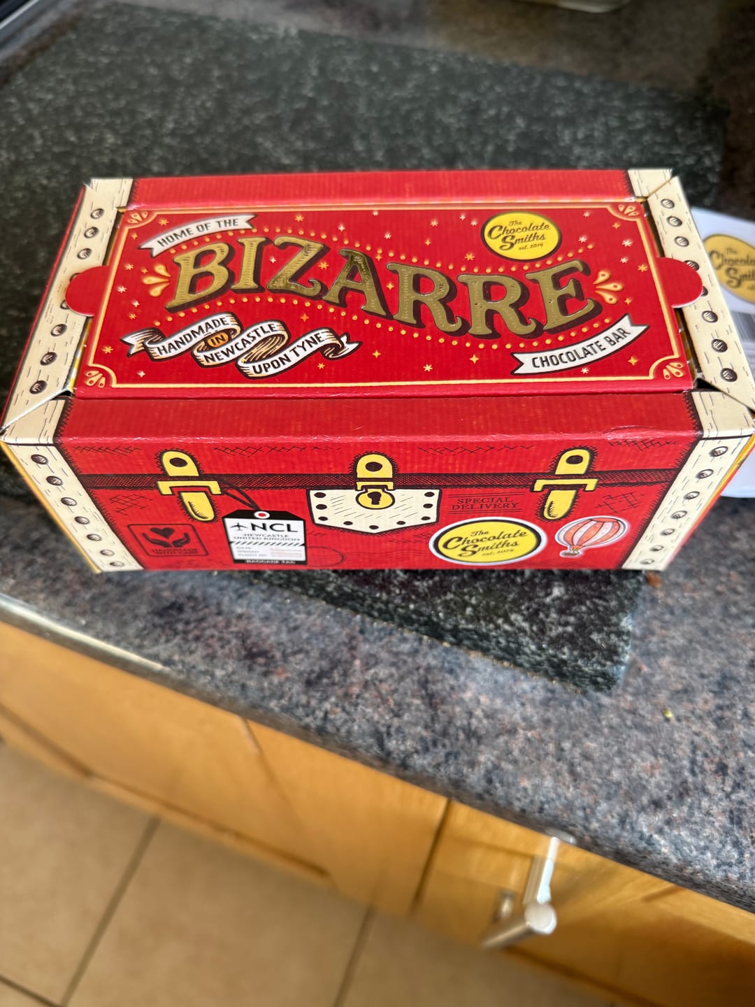 Customer photo review of Baklava Inspired Chocolate Bar 145g THIS IS NOT THE VIRAL BAKLAVATY COLLABORATION