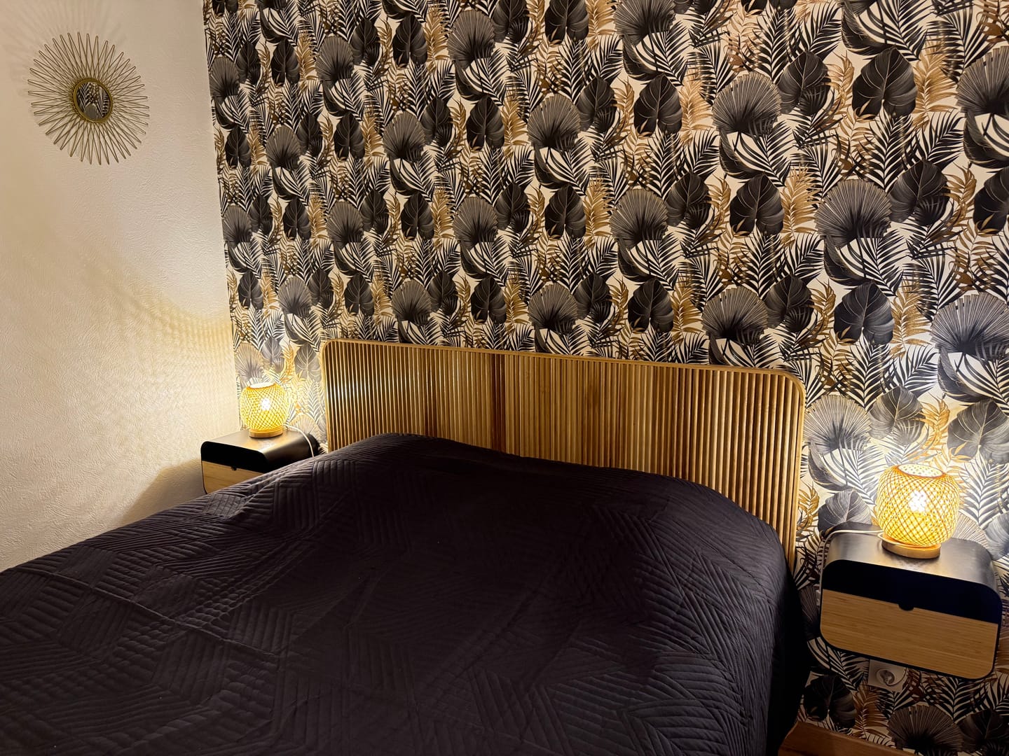 Customer photo review of HORSENS - Tête de lit 160 cm en bois
