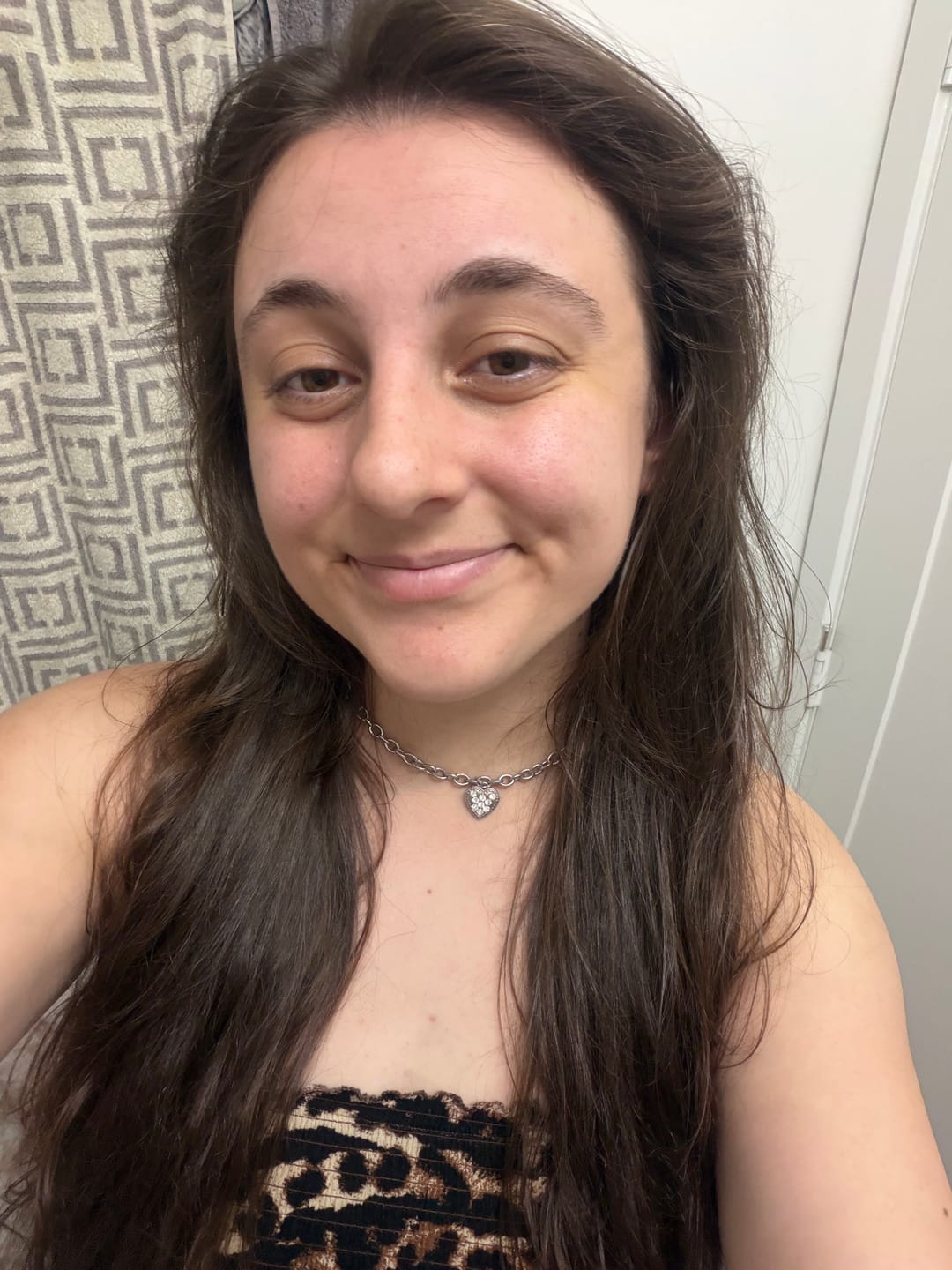 Customer photo review of Iced Out Sweetheart Choker