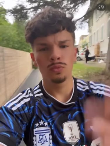 Customer photo review of ARGENTINA 2026 AWAY SHIRT