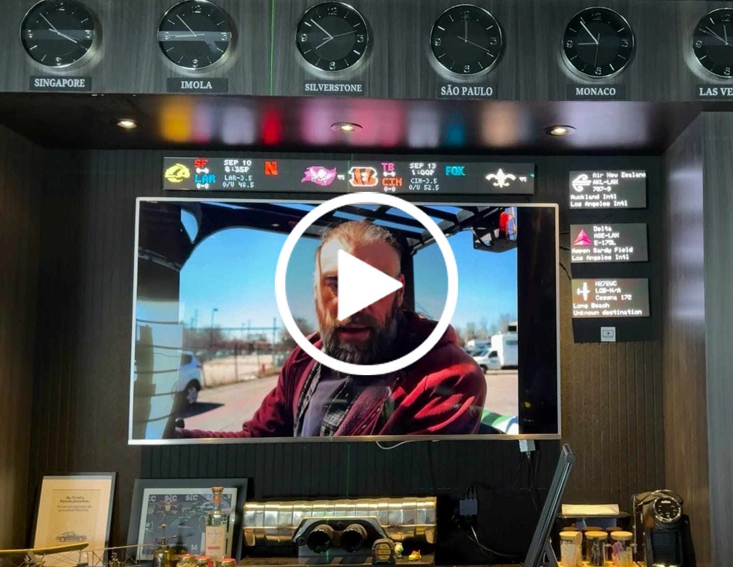 Customer video review of GLANCE Scroll
