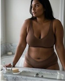Customer photo review of Postpartum Recovery Brief — 360° Compression