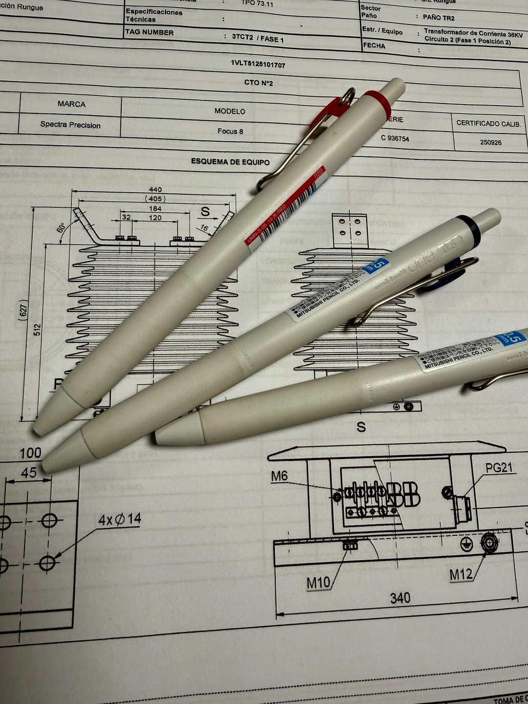 Customer photo review of Uni-ball One - Bolígrafo Tinta Gel de Colores 0,5 mm