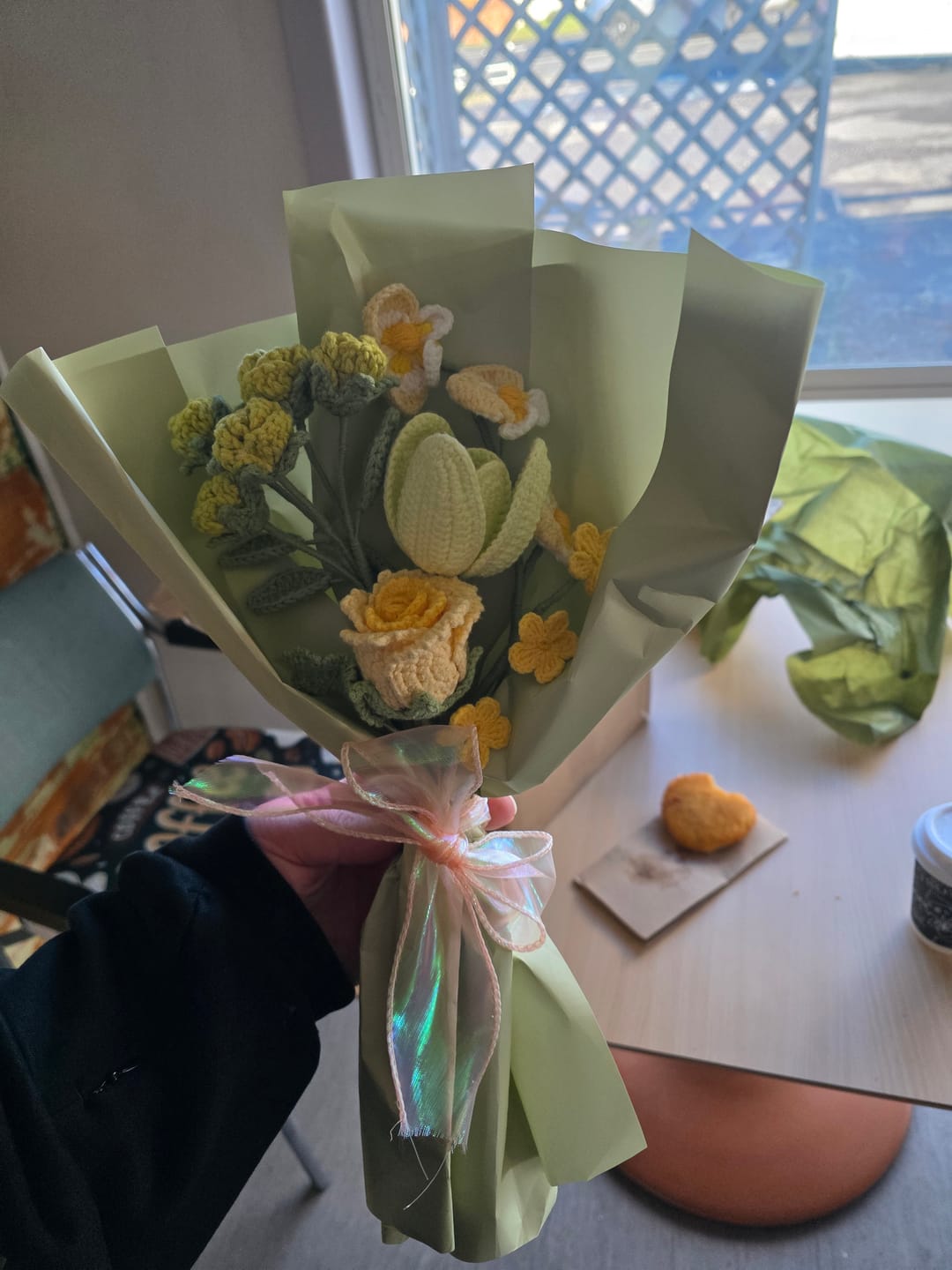 Customer photo review of Meadow Whisper Bouquet - Forever blooms