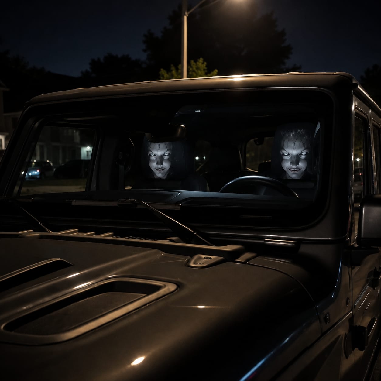 Customer photo review of GrimHead™ Funda Reposacabezas para Coche