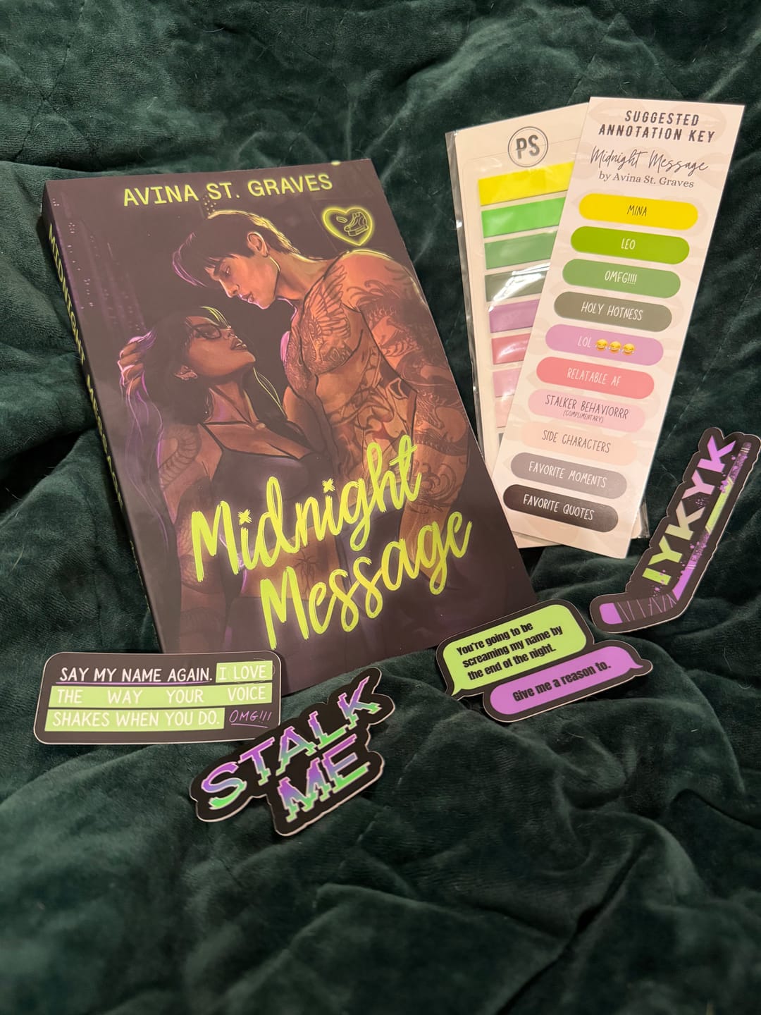 Customer photo review of good girl book club subscription