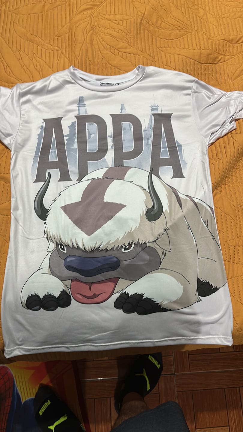 Customer photo review of Playera Pijama Avatar Appa