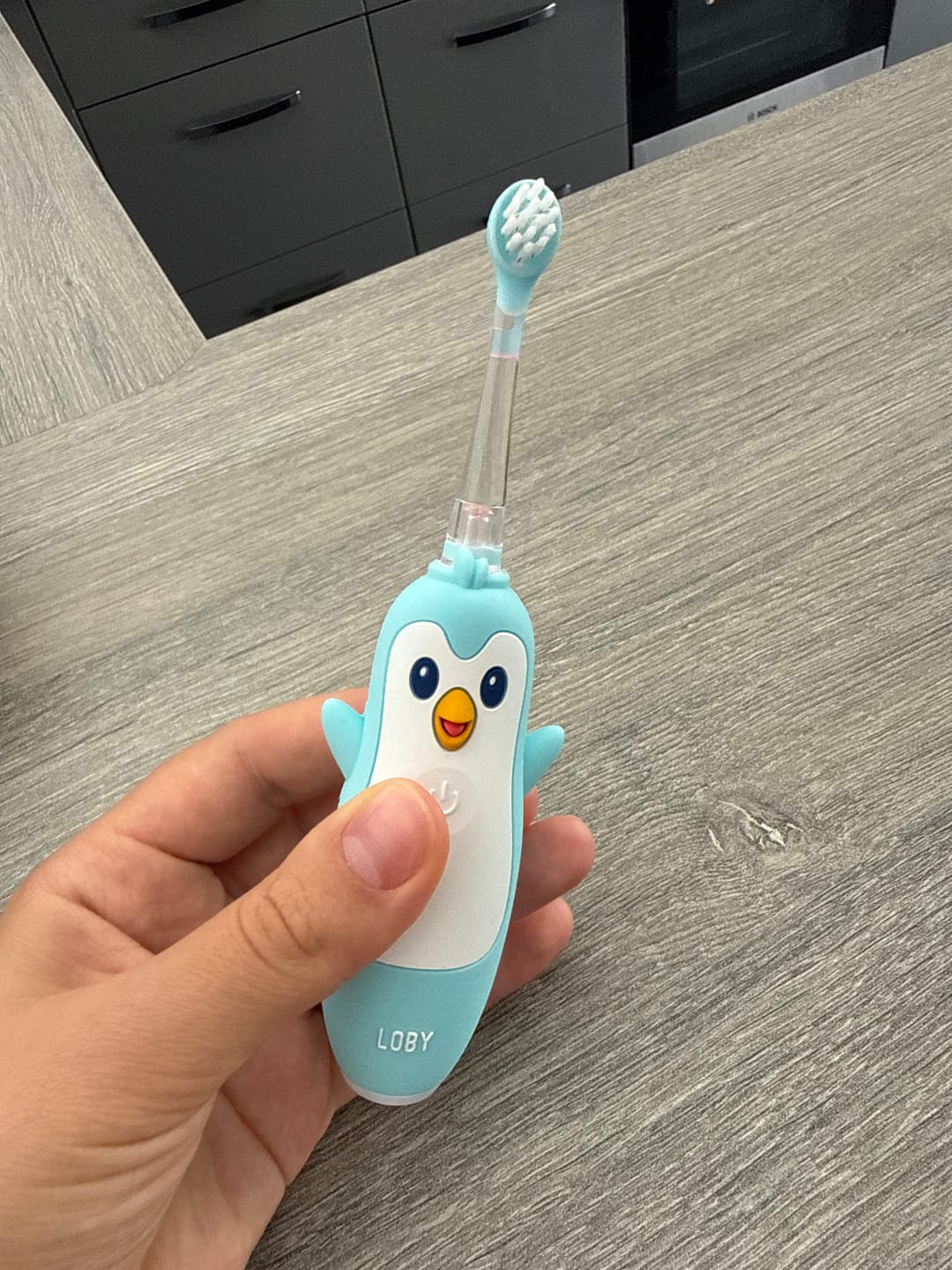 Customer photo review of Premium Tandenborstel Pinguin