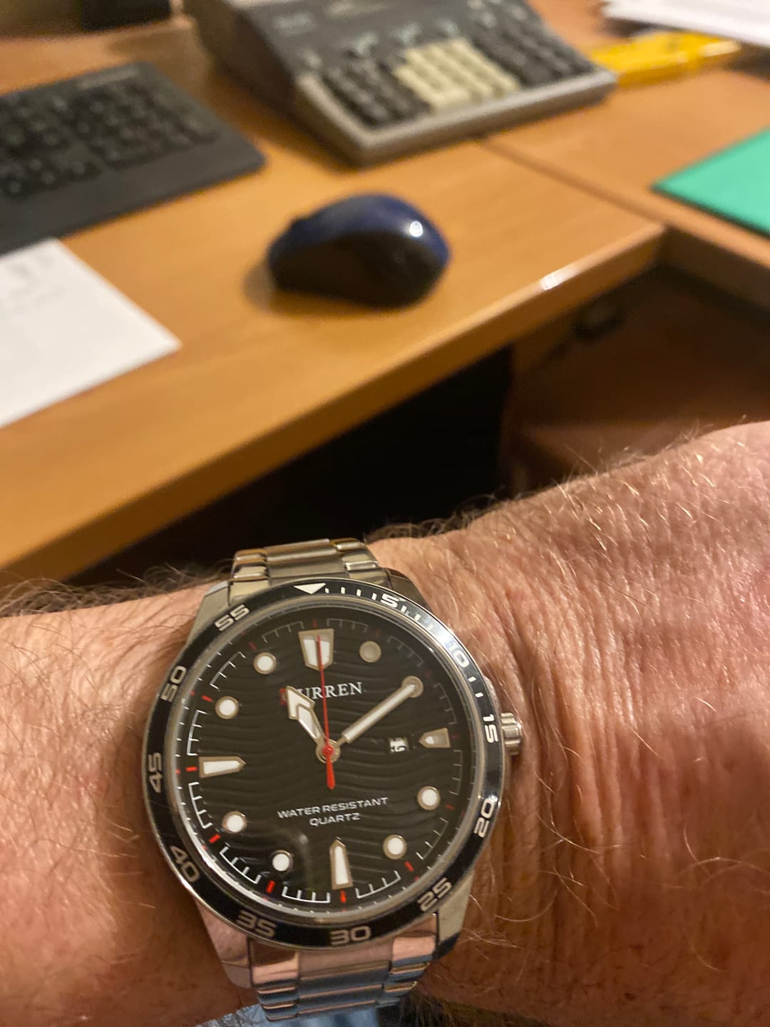 Customer photo review of Curren Ginevra® orologio uomo acciaio