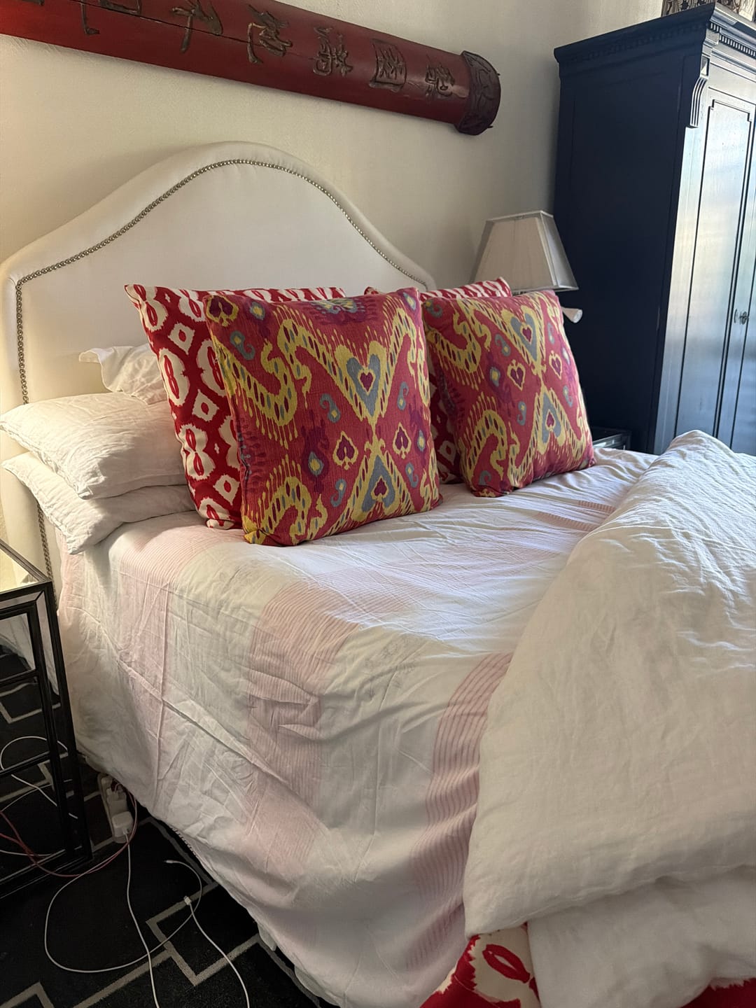 Customer photo review of Paradise Organic Muslin Blanket — Hand Block Printed