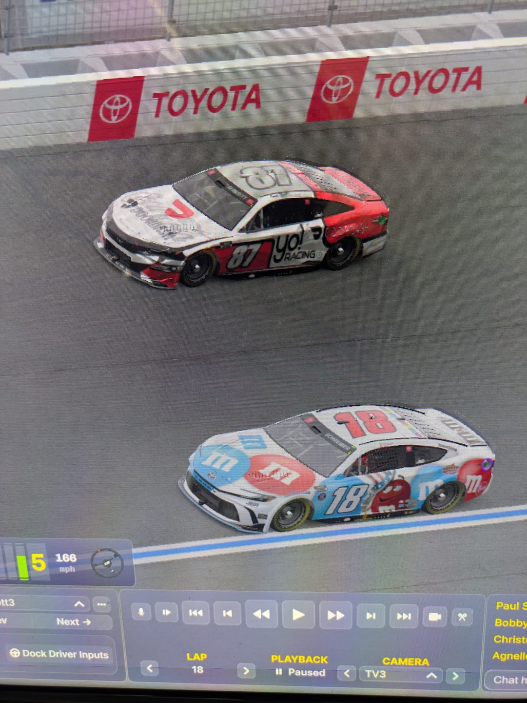 Customer photo review of iRacing Class A (Cup) Setups & Data - Subscription