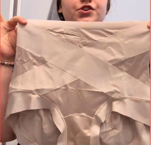 Customer photo review of Postpartum Recovery Brief — 360° Compression