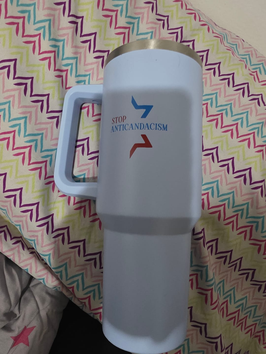 Customer photo review of Stop Anticandacism Cup