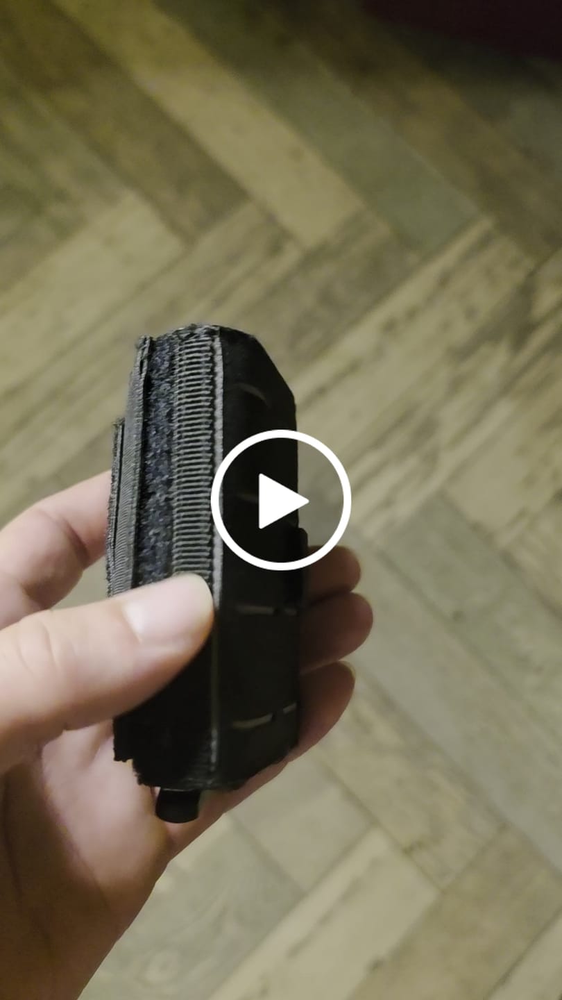 Customer video review of Tactical Wallet MK2 - Schwarz