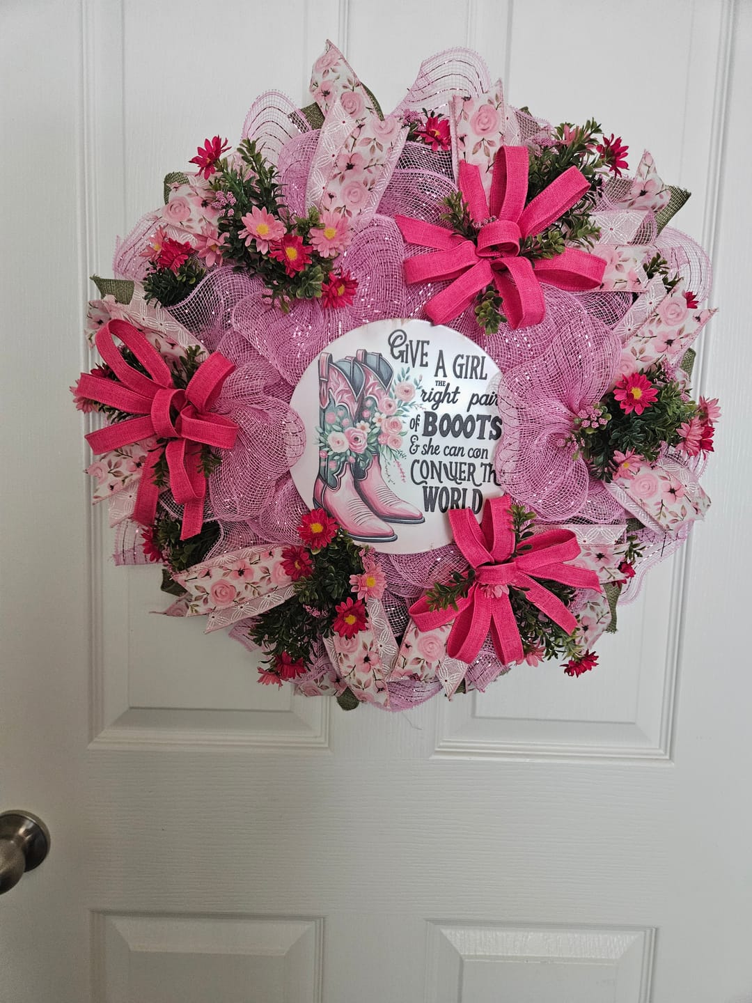 Customer photo review of Pancake Wreath Frame Patent Pending Bundle