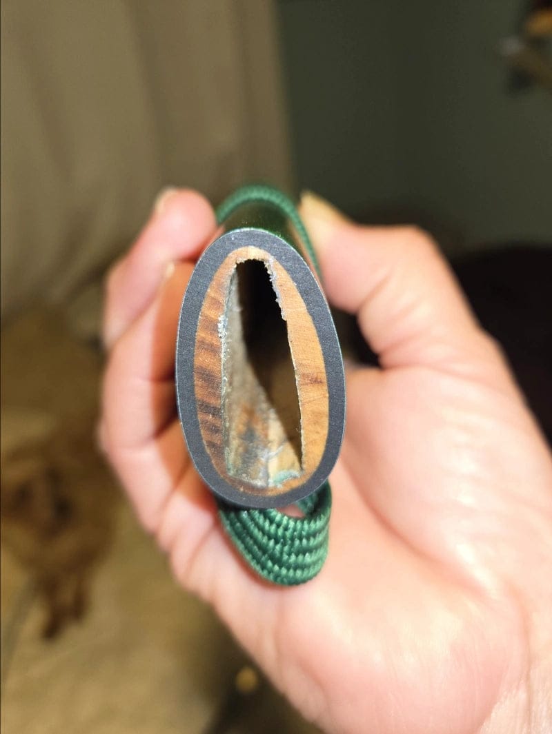 Customer photo review of Green Dragon Katana (Dragon-Motif Scabbard)