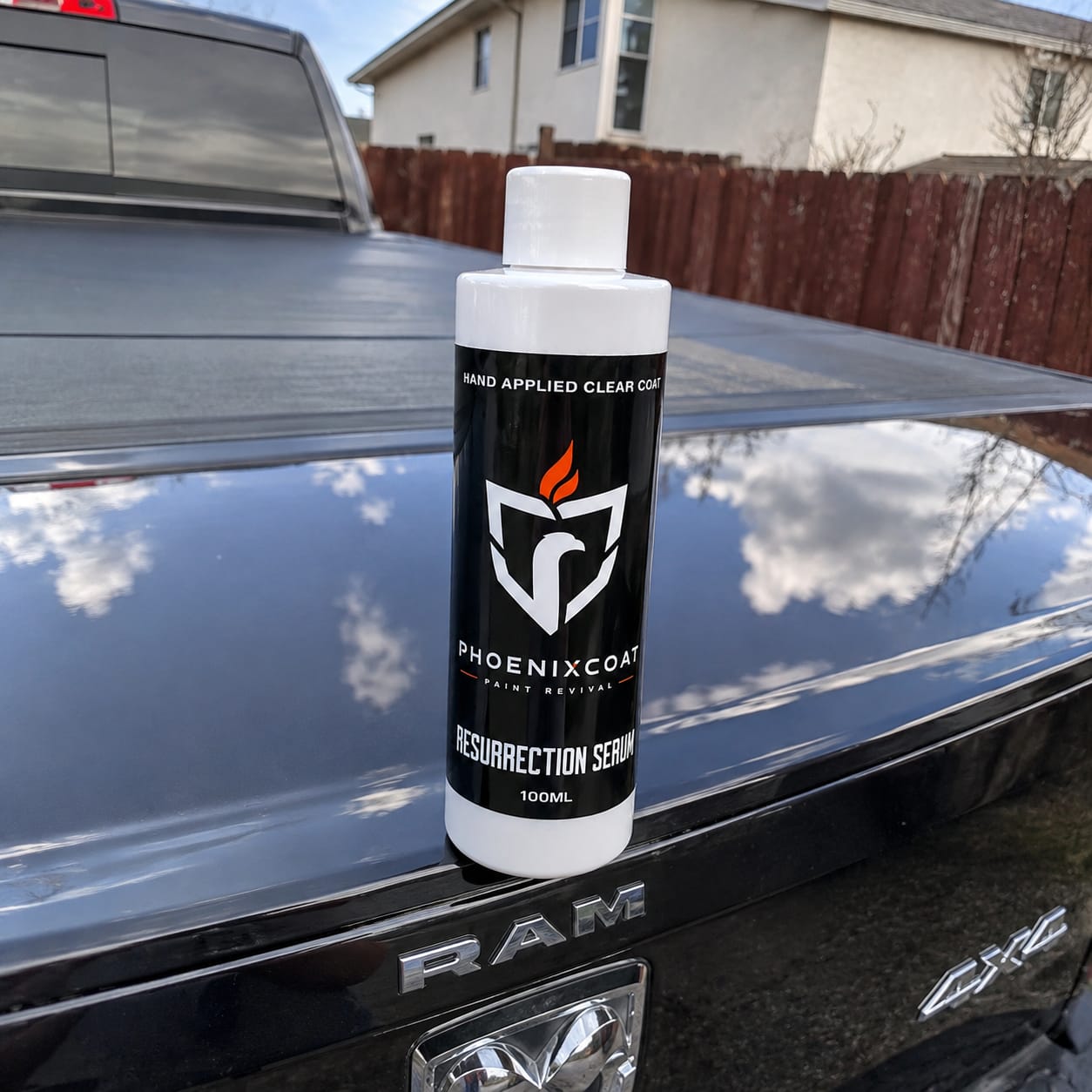 Customer photo review of PhoenixCoat™ Paint Revival Serum