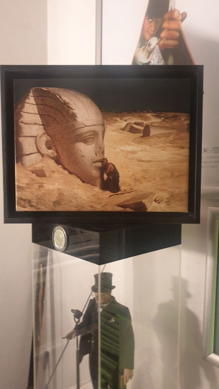 Customer photo review of The Questioner of the Sphinx | Elihu Vedder | 1863