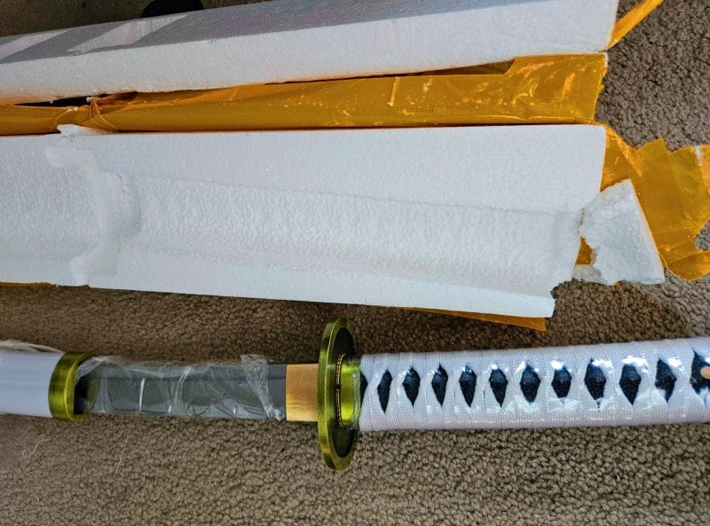 Customer photo review of Roronoa Zoro's Wado Ichimonji Sword(One Piece)