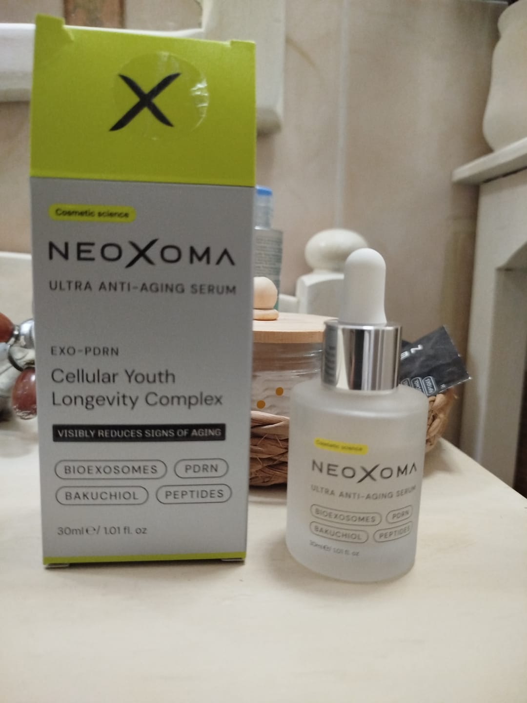 Customer photo review of Serum Ultra Rejuvenecedor EXO-PDRN