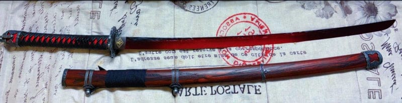Customer photo review of Sekiro's Katana(Sekiro: Shadows Die Twice)