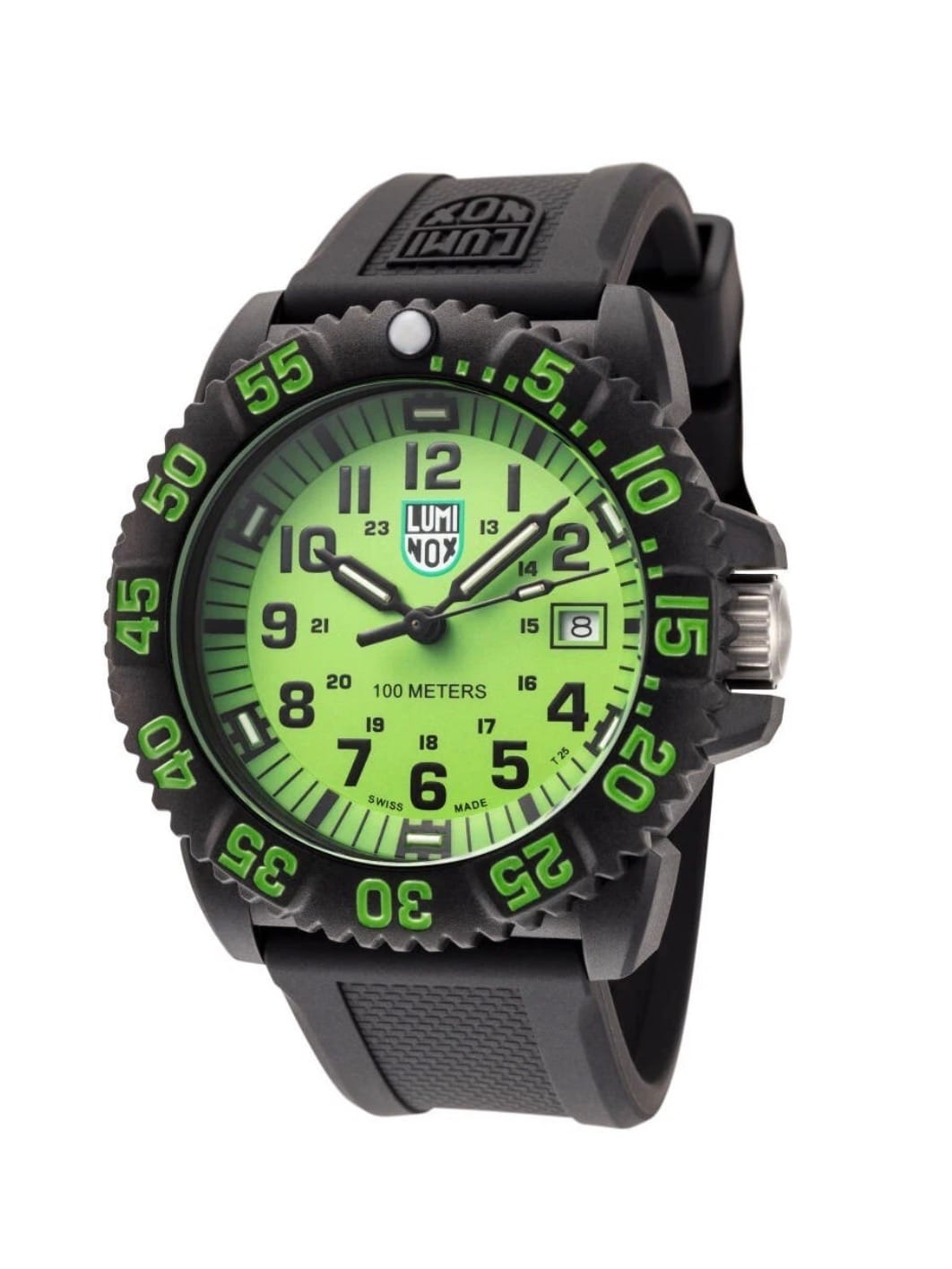 Customer photo review of Luminox Men's Watch - G Sea Lion Quartz Green Dial Black Rubber Strap | XS.2067.1