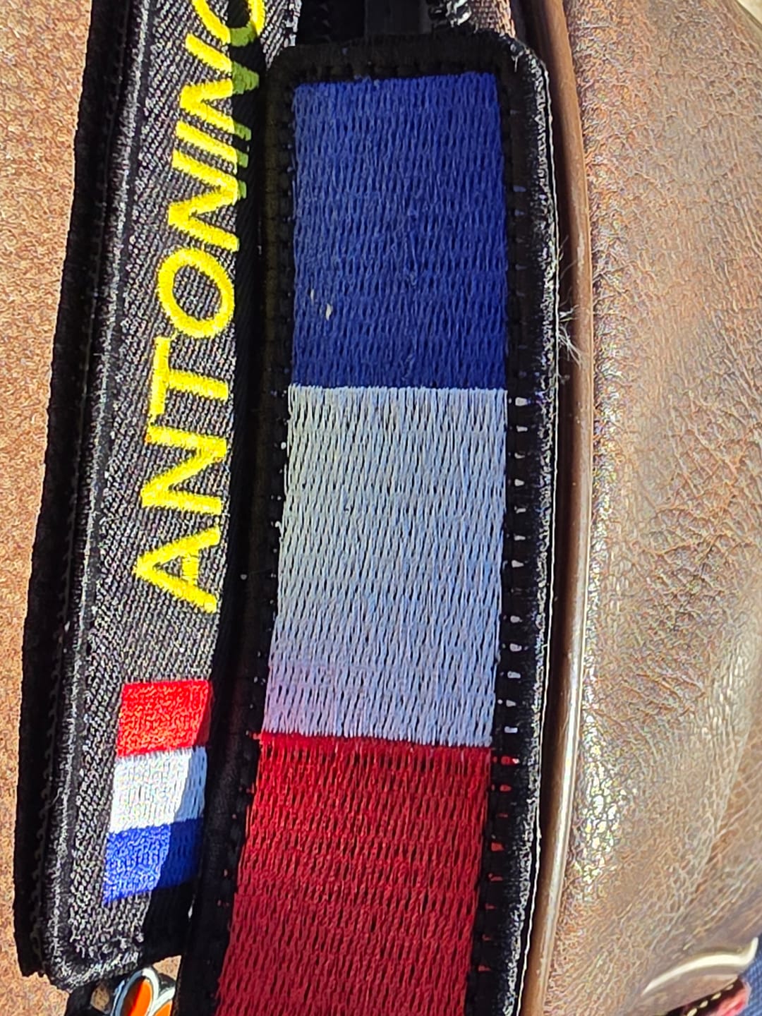 Customer photo review of Patch militaire France rectangulaire