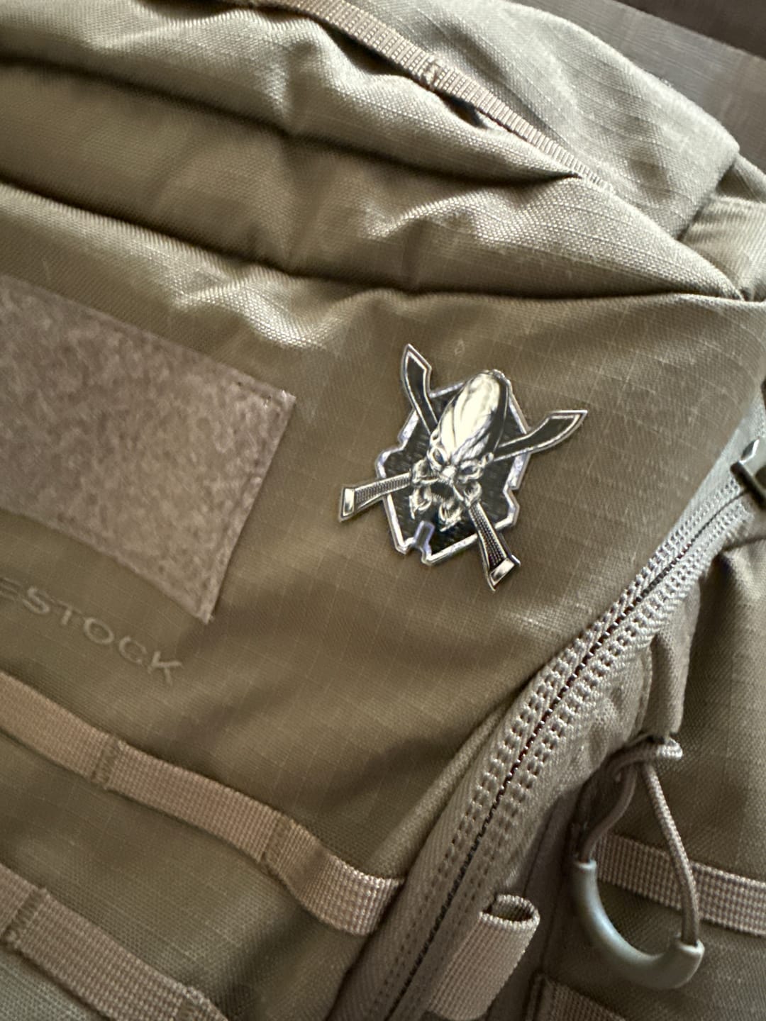Customer photo review of Xeno Mode Pin